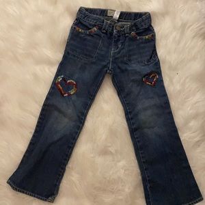 Embroidery Toddler Jeans